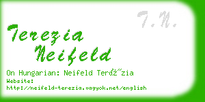 terezia neifeld business card